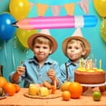 thumbnail image 1 of YOSADIER 4Pcs Large Inflatable Crayon Assorted Color Decorative Prop for Classroom Party, 1 of 7