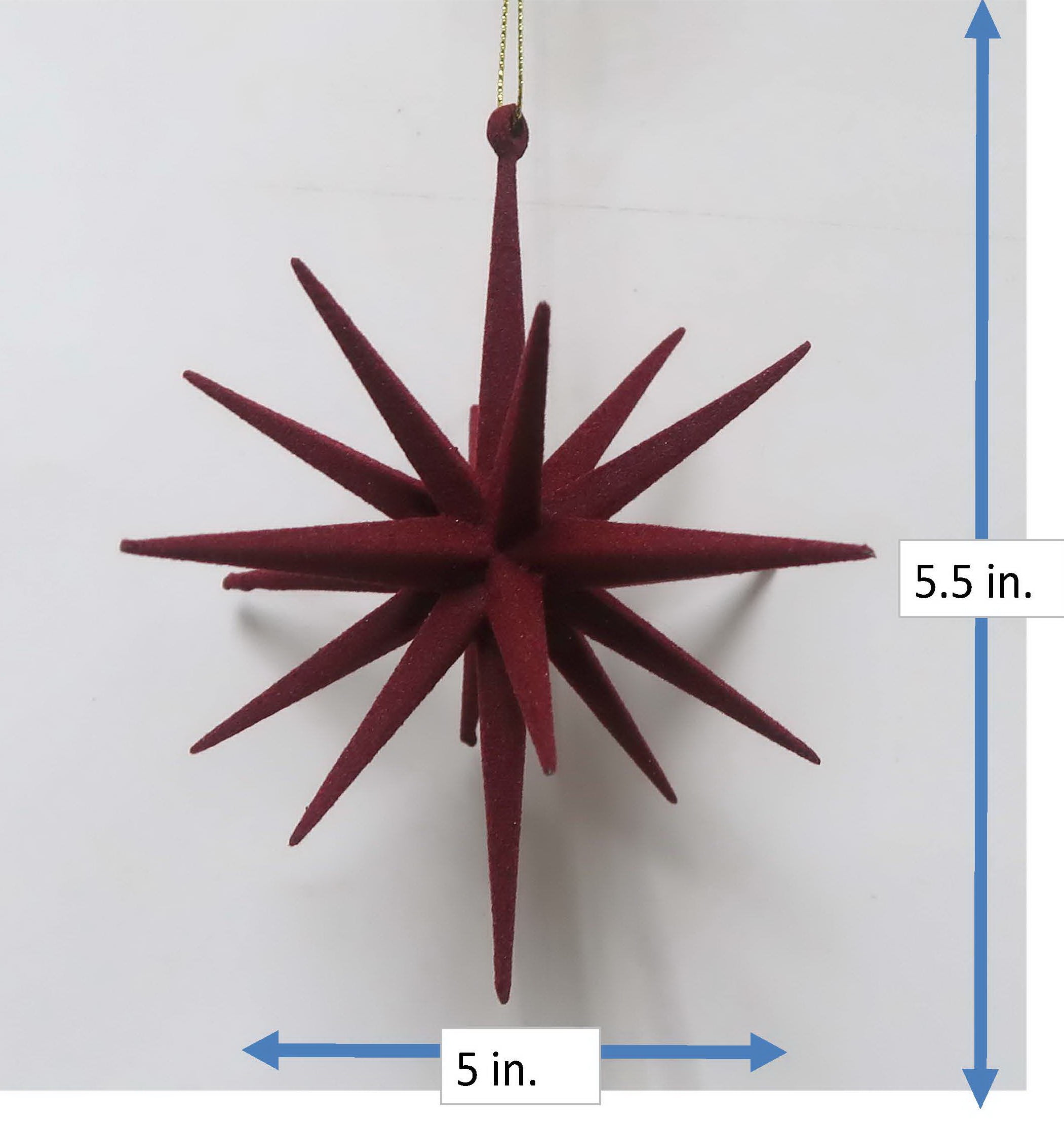 GT STAR ORNEMENT 13,9 CM