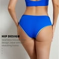thumbnail image 6 of BLVB Low Rise Briefs for Women Stretchy No Show Hipster Underwear Comfy Soft Ladies Panties, 6 of 7