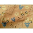 thumbnail image 4 of oneOone Cotton Poplin Pale Orange Fabric Clothes|Footprint & Baby Feeder Kids Craft Projects Decor Fabric Printed By The Yard 56 Inch Wide, 4 of 4