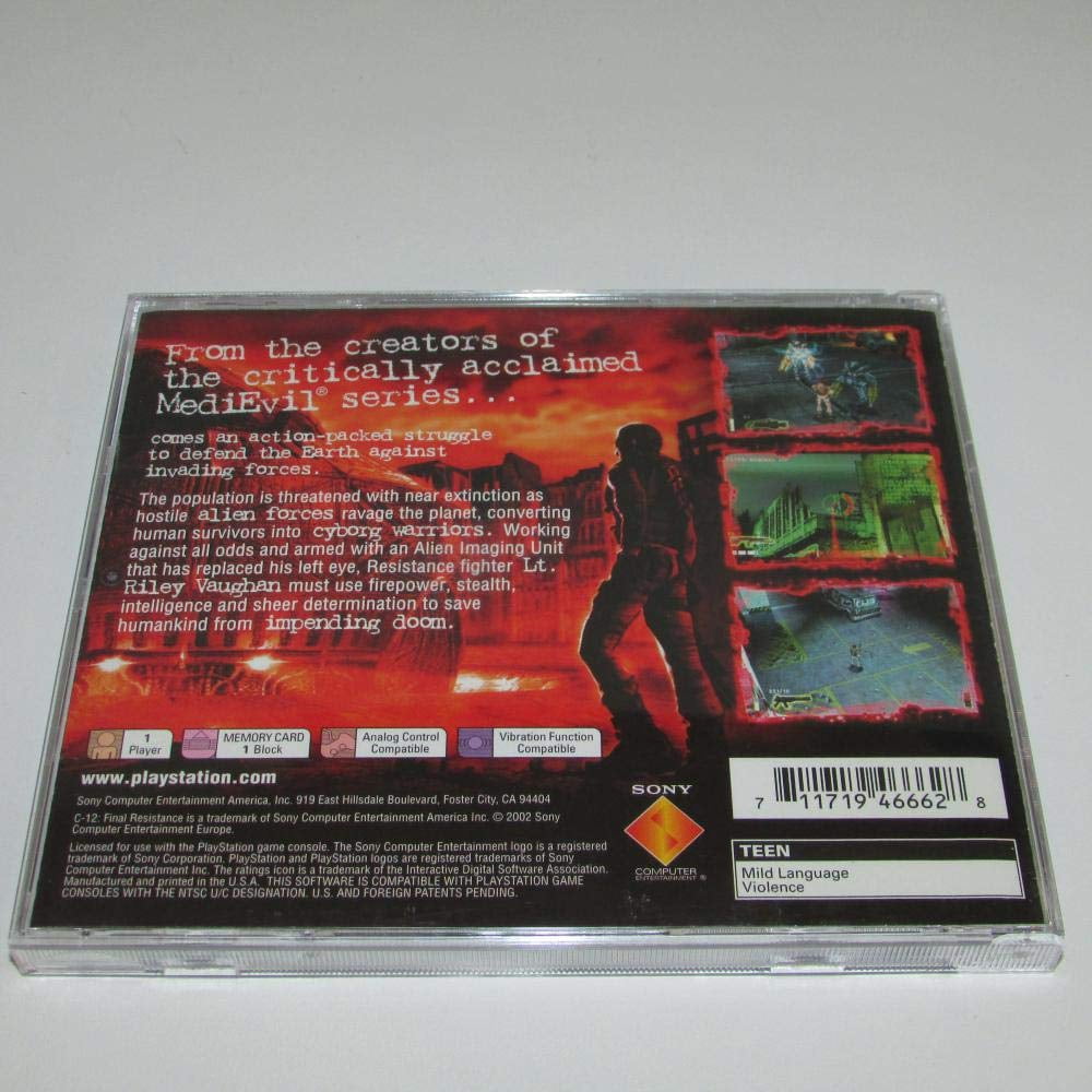 C-12:Final Resistance 北米版　PlayStation 北米版PS]C-12: Final Resistance(新品) - huck-fin
