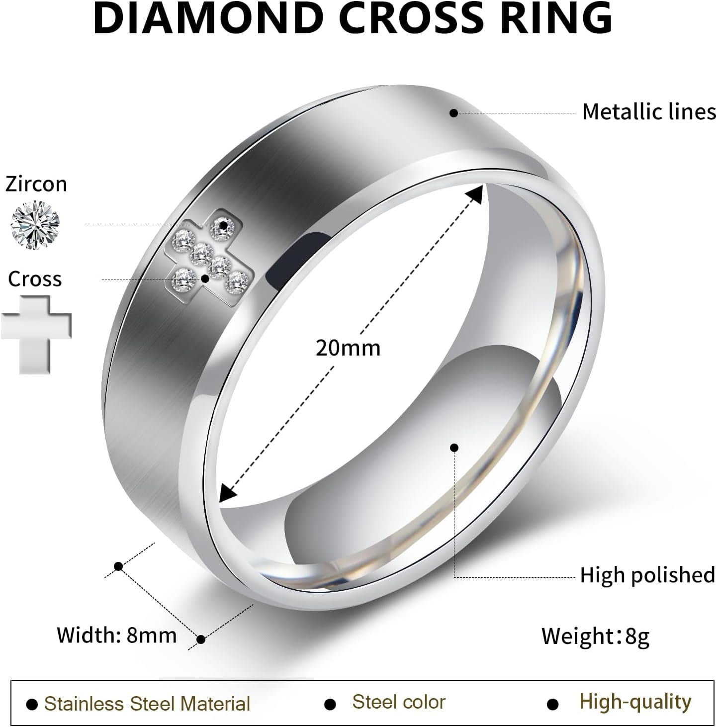 氷室京介PJ CROSS Silver RING #19 氷室京介PJ CROSS Silver RING #19