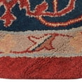 thumbnail image 3 of Rugsotic Carpets Hand Tufted Wool Eco-Friendly Area Rugs - 8'x8', Round, Red Blue, Modern Contemporary Design, High Pile Handmade Anti Skid Rugs for Living Room, Bed Room (K00534), 3 of 6