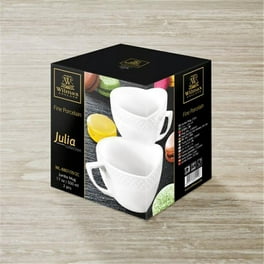 Wilmax 880108 350 ml Mug Set of 2, White - Pack of 24