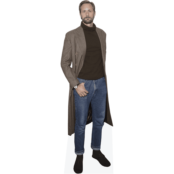 Alexander Skarsgård (Coat) Lifesize Cardboard Cutout Standee