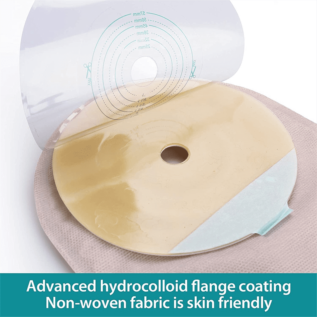 20Pcs Ostomy Bags Drainable Pouches for Colostomy Ileostomy Stoma Care 20-60mm Drain Valve