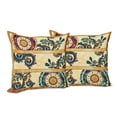 thumbnail image 6 of Ambesonne Paisley Throw Pillow Cover 2 Pack, Eastern Batik Style, 18", Multicolor, 6 of 6