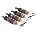 thumbnail image 4 of 4PCS Aluminum Front & Rear Shock Absorber for 1/10 Traxxas Slash 4x4 4WD RC Car, 4 of 8