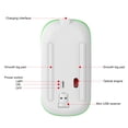 thumbnail image 4 of Mistaha M40 Ultra-thin Wireless Mouse 2.4G Rechargeable Wireless Silent Mouse Ergonomic Design 3 Adjustable DPI, 4 of 8