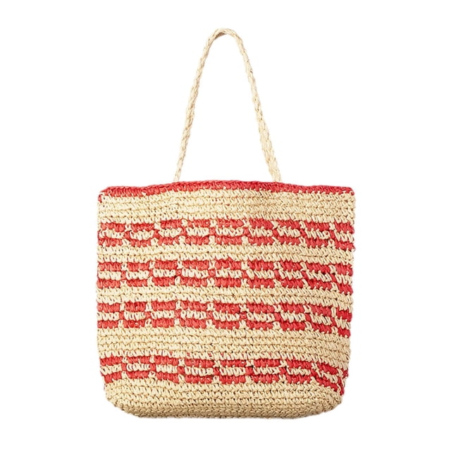 Bolso de hombro tejido bolso liviano para la fiesta de la verano de viajes de primavera