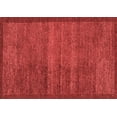 thumbnail image 1 of Ahgly Company Machine Washable Indoor Rectangle Abstract Red Modern Area Rugs, 5' x 7', 1 of 4