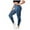 Blue, variant on Jkety Leggings for Women - Black Tummy Control High Waisted Soft Yoga Pants for Workout Gym Running with Pockets Workout Leggings for Women(Blue,M)