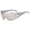 Grey, variant on Fashion Forward Unisex Futuristic Wrap Around for Cycling and Sports with Rimless Grey