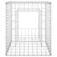 thumbnail image 3 of vidaXL Gabion Basket Post 19.7"x19.7"x23.6" Iron, 3 of 5