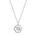 thumbnail image 1 of Diamondlite Zodiac collection "Virgo" Necklace - Silver, 1 of 1