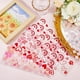 thumbnail image 4 of 8 pegatinas para vasos de cristal, 8 estilos, rosas, UV, DTF, transparentes, de plástico, con forma de corazón, flor, floral, cuadradas, con huella de cactus arcoíris, impermeables., 4 of 9