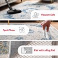 thumbnail image 2 of nuLOOM Verona Vintage Persian Area Rug, 4', Round, Verona Blue, 2 of 11