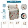 thumbnail image 6 of Cute Bunnies Table Runner 72 Inches, Farmhouse Rustic Floral Botanical Burlap Bed Runner Dresser Scarves Tabletop for Indoor Outdoor Parties/Ceremony/Banquet, 18" x 72", 6 of 9