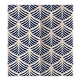thumbnail image 1 of Rideau de Porte Japonais Chambre Feuilles Bleues, 1 of 6