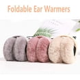 thumbnail image 3 of Winter Ear muffs Faux Fur Warm Earmuffs Cute Foldable Outdoor Ear Warmers For Women Girls, 3 of 7