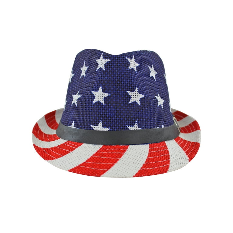 This American flag rope hat is a summertime staple