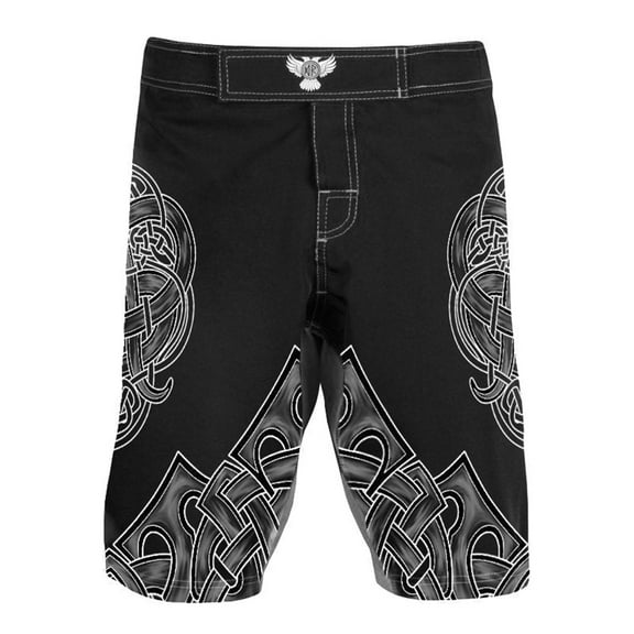 Raven Fightwear Men's Nordic 2.0 MMA Shorts BJJ v1 Black
