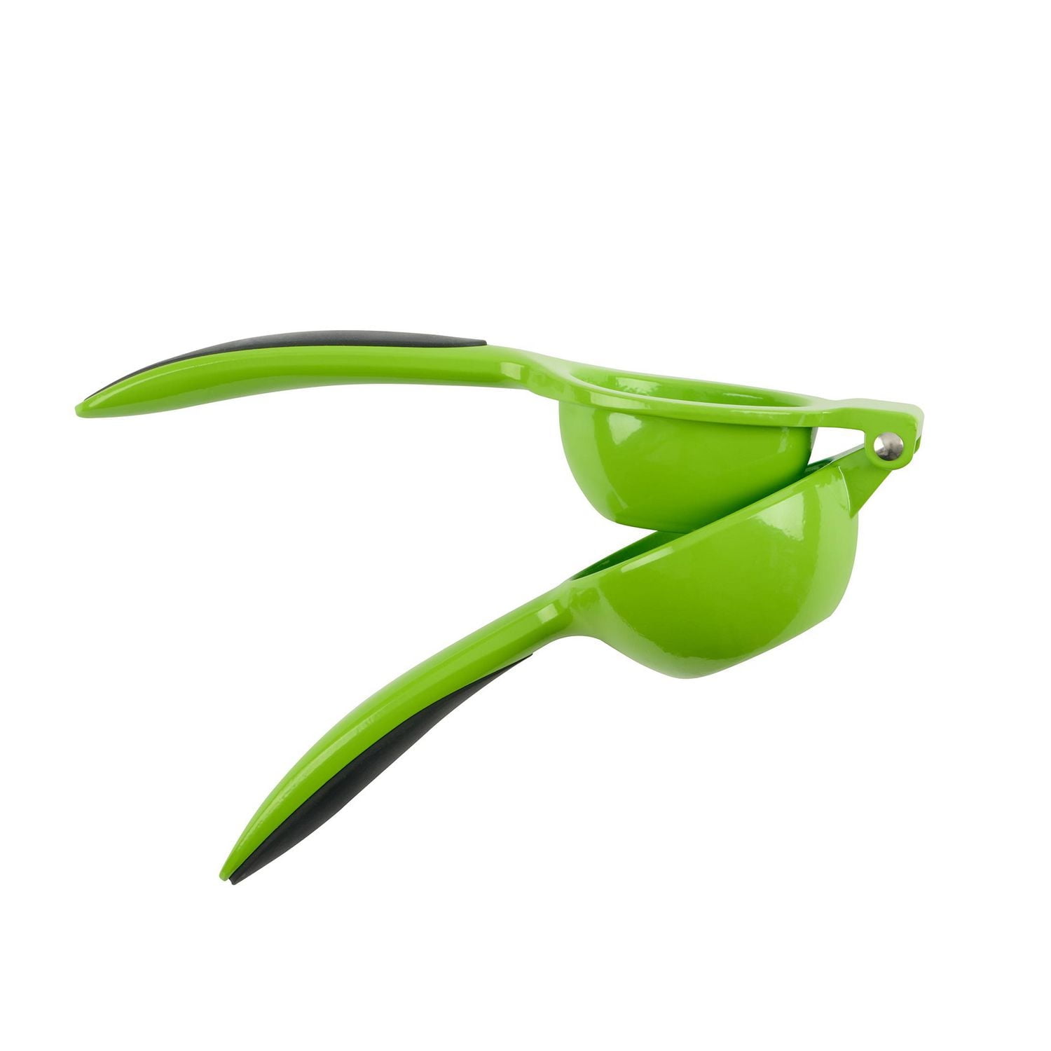 Mainstays Heavy Duty Diecast Manual Juicer and Squeezer with Comfort Grips Handles, Green Lime, Lime Squeezer