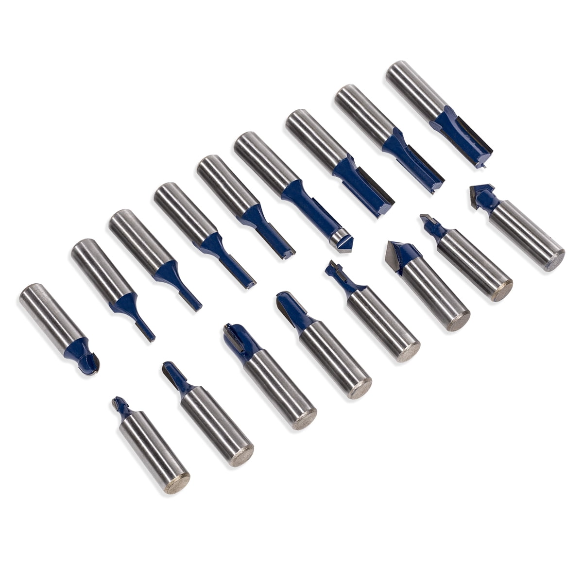 STARK USA Router Bit Set 80 Piece Tungsten Carbide 1/2 inch Shank Set Tool Carbon Steel Woodworking