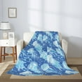 thumbnail image 2 of Throw Blanket for Couch Sofa and Bed, Dreamlike Jellyfish Super Soft Plush Throw Blanket, Fuzzy Cuteness Comfy Warm Washable Flannel Blanket & Throws for All Season 50"x40", 2 of 5