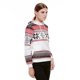 thumbnail image 4 of Otoño Invierno Mujer Sudaderas Con Capucha Manga Larga Estampado De Copos De Nieve Jersey De Bolsillo (S) Likrtyny Mujer, 4 of 6
