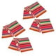 thumbnail image 1 of 4 Pack de 14 Por 84 Pulgadas de Mesa Mexicana 14 x 84 Pulgadas de Fiesta Mexicana Decoraciones de la Boda Franja de Algodón Serape Manta Mesa Corredor (Rojo, 1 of 6
