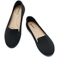 Ataiwee Women's Wide Width Flats Shoes, Soft Knitted Breathable Plus