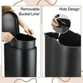 thumbnail image 5 of Soonbuy Trash Can Set, 10.6 Gal 40L & 2.6 Gal 10L, 5 of 8