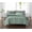 Sage Green, variant on Cannon Heritage Solid 100% Microfiber Polyester Peach Blush 3-Piece King Quilt Set, Solid Casual themed, Adult Bedding, OEKO-TEX Certified
