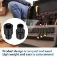 thumbnail image 4 of NUAHRHY 2Pcs Truck Brake Caliper Socket for Adb 22x 3/8 Inch Steel Brake Caliper Removal Socket Portable Brake Caliper 11 Point Socket Tool Lightweight for Truck Brake Caliper, 4 of 8