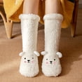 thumbnail image 2 of Women's Stockings Winter Fashion Bedroom For Women Wearing Plush Carpet Socks Plush Thickened Sleep Snow Socks, Women's Accessories Stockings, 2 of 4