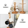 thumbnail image 2 of FRCOLOR Fashionable Multi-Purpose Hanging Rack for Cups Storage Khaki Plastic Sturdy and, 2 of 8