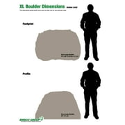Landscape Rock – Natural Granite Appearance – Extra Large Boulder – Lightweight – Easy to Install