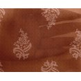 thumbnail image 4 of oneOone Georgette Viscose Fabric Leaves & Floral Block Print Fabric BTY 42 Inch Wide, 4 of 4