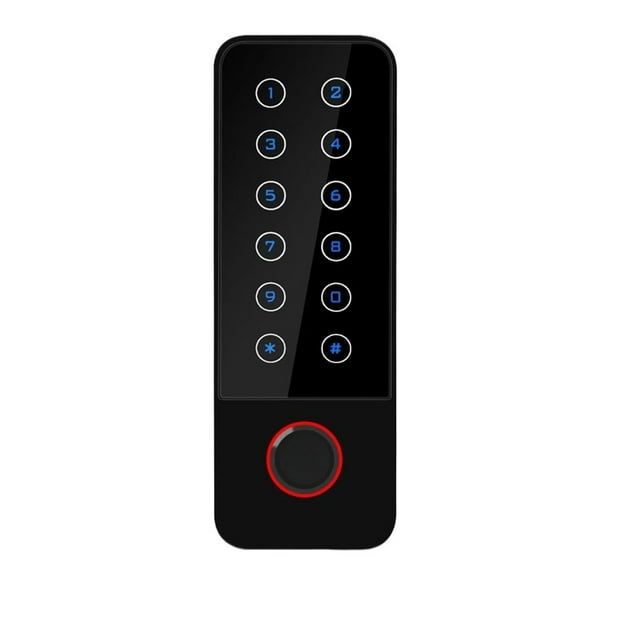 Metal Wifi Fingerprint Access Control Keypad Rainproof Digital Panel Wiegand Card Reader Door Lock ,Easy to Install