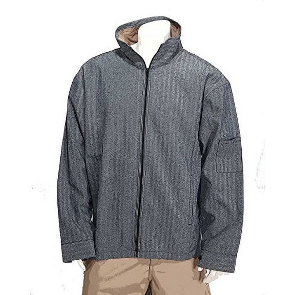 Blue Collar Outlet Mens Jacket 9 oz Heavy 100% Cotton Herringbone lined with 65% Poly35% Cotton Khaki Twill Full Zip