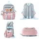 thumbnail image 5 of Mochila Kawaii, Linda Mochila Estética con Pines y Accesorios Kawaii, Mochila Kawaii para Niñas Linda Mochila Japonesa ER, 5 of 6