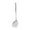 Clear, variant on Stainless Spatula/Turner, 13.5", for Fish Eggs Frying Steak Fish Pie Pancakes Silver