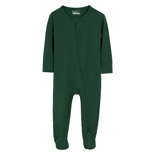 Catégorie de Produits Barboteuse & Combinaison pour Garçons / Titre de Produit Barboteuse pour Bébé avec Fermeture Éclair Pyjama à Manches Longues pour Garçons et Filles