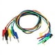 thumbnail image 3 of Kit de 5 Cables de Prueba con Clip de Gancho de Prueba de 4 mm A Conector Banana Apilable, Cable de Línea de Multímetro para Pruebas Eléctricas, 3 of 5