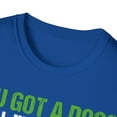 thumbnail image 3 of You Got a Dog? Well That's Cute. I Raise A Tiny Dinosaur Unisex T-Shirt, 3 of 4