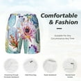 thumbnail image 6 of Picia Cactus pattern Mens Swim Trunks with Compression Liner Stretch Beach Shorts Quick Dry with Zipper Pockets No-Chafing Board Shorts-X-Large, 6 of 9