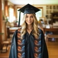 thumbnail image 6 of Fuzoiu Red And Blue Fire Dragon D Print Graduation Sash,Graduation Stole,Unisex Adult Graduation Stole Shawl 91" Long,for Academic Commencements Shawl-Sharp Corner, 6 of 7