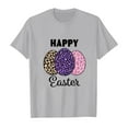 thumbnail image 3 of Girls Summer Graphic Tee Cute Easter Printed Short Sleeve T-Shirt for Kids Casual Comfortable Top Size:7-8 Years, 3 of 4