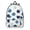 Geometric Hexagon White, variant on Geometric Square White Pattern Backpack for School, Cute School Bag with Adjustable Shoulder Straps and Padded Back, 15.7"x11.8"x5.5"